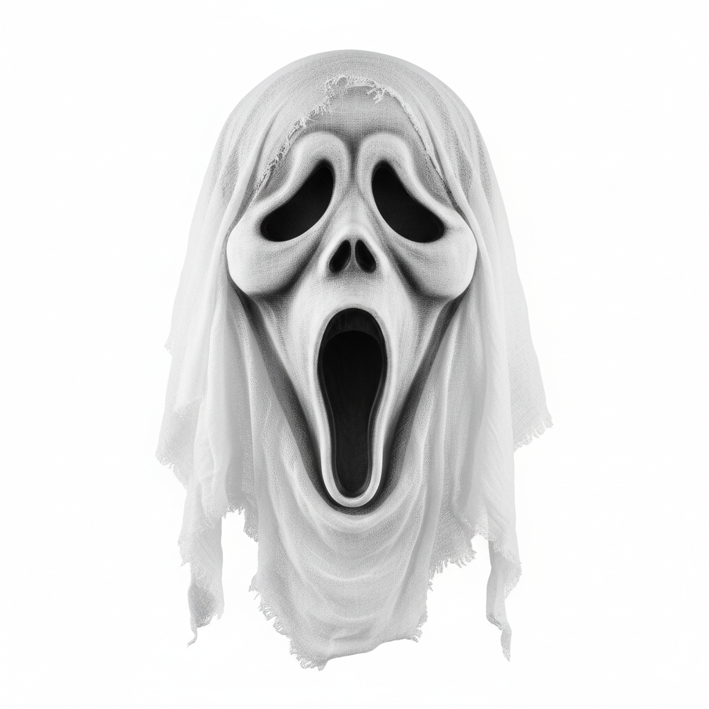Masque Fantôme Hurlant Halloween