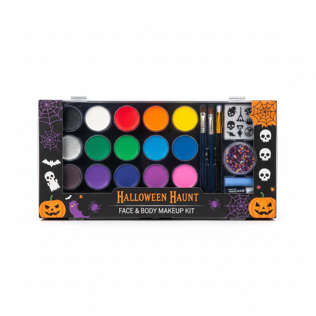 Maquillage Halloween – Visage & Corps